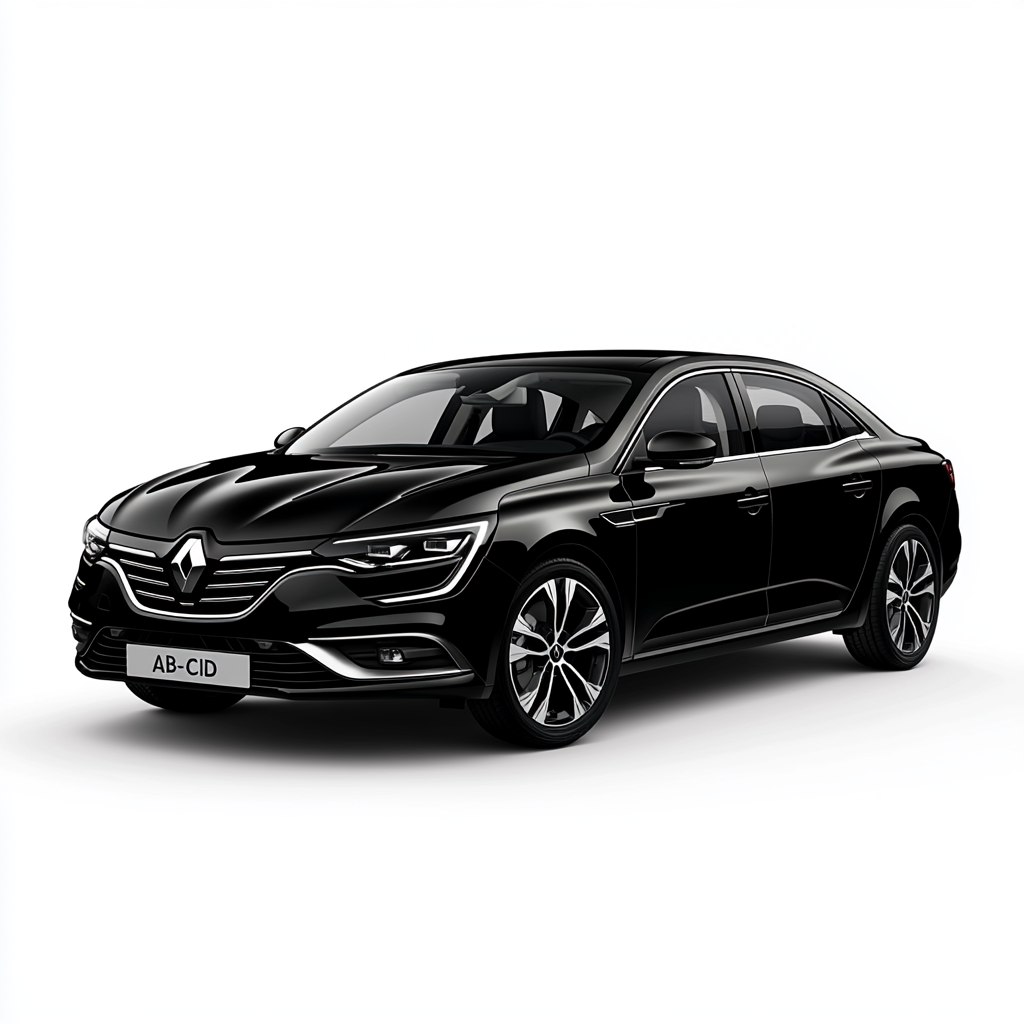 ​A black luxury van chauffeur service, ready to transport passengers in high-end comfort.​